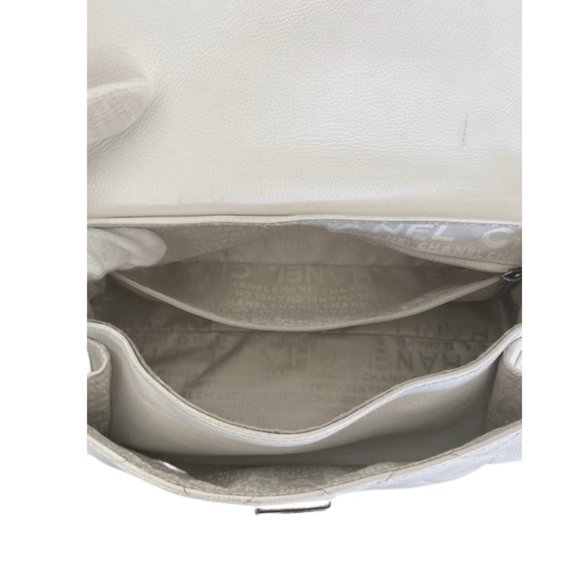 Chanel Classic Leather Accordion Flap Bag - Picture 6 of 12